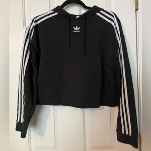 Adidas cropped hoodie